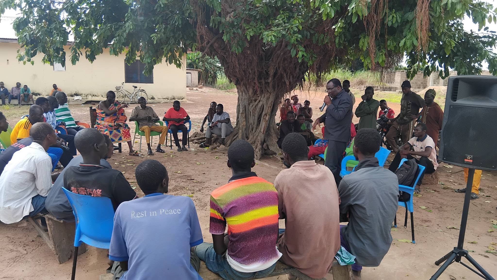 DCE ENGAGES RESIDENTS OF ODUMASE, KONKOMA, DIDASO DAGOMBA AND NKUJUA AFRAMSO COMMUNITIES